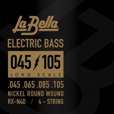 Struny gitary basowej RX-N4AC nickel 45-105 LaBella